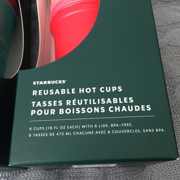 Bundle of 2019 Starbucks Holiday Reusable Cups - Picture 8 of 8